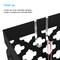 Modern Metal Umbrella Rack Stand with Drip Tray & Hook – Rust-Proof Indoor Entryway Organizer for Umbrellas, Canes, Toys (6.1x6.1x19.3")